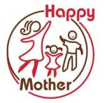 happy mother