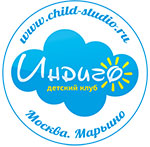 логотип детского клуба индиго