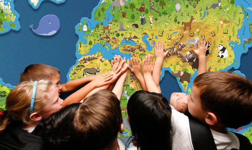 Мирознайка интерактивная карта