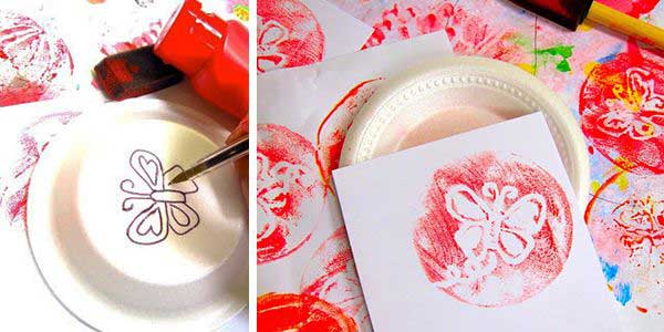 Рисование картинками-отпечатками