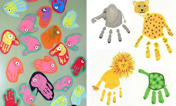 Рисование ладошками