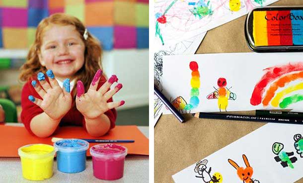 Рисование пальчиками