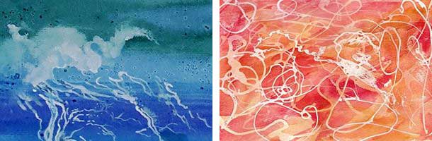 Рисование масляной пастелью