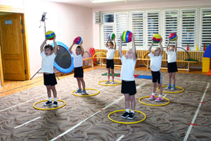 развитие физических качеств в детском саду № 1654