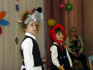 Театрализованные игры в детском саду № 677